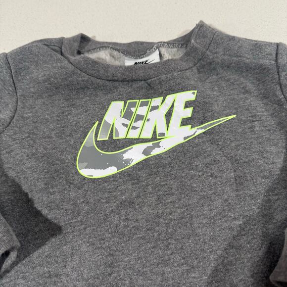Nike Baby Boy 18M Grey Sweater - Picture 2 of 5